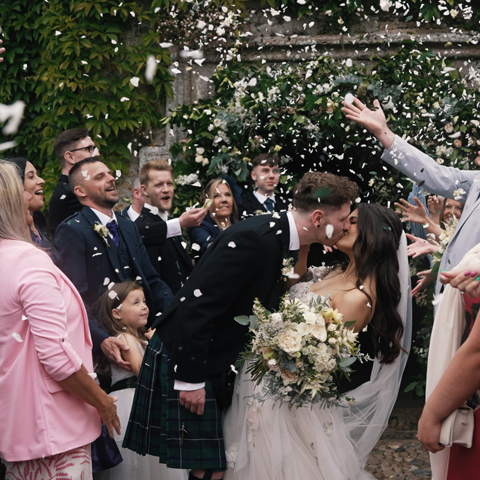 Wedding film at Hareston Manor