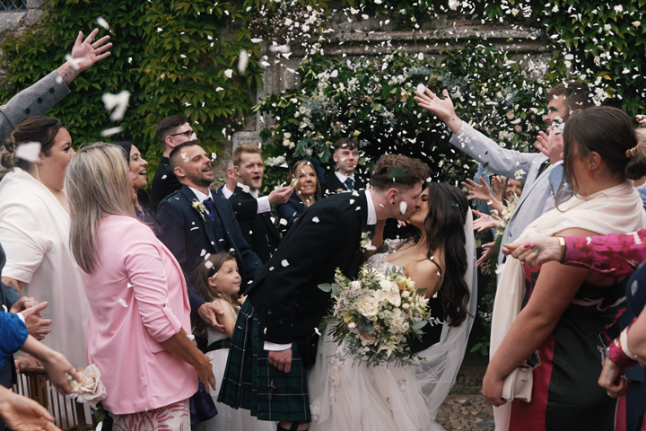 Wedding film at Hareston Manor